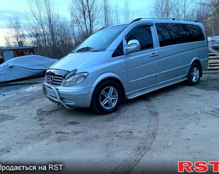 Серый Мерседес Вито, объемом двигателя 2.1 л и пробегом 300 тыс. км за 7500 $, фото 1 на Automoto.ua