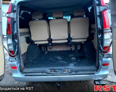 Серый Мерседес Вито, объемом двигателя 2.1 л и пробегом 300 тыс. км за 7500 $, фото 7 на Automoto.ua