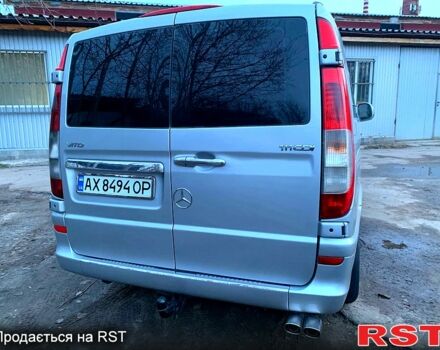Серый Мерседес Вито, объемом двигателя 2.1 л и пробегом 300 тыс. км за 7500 $, фото 4 на Automoto.ua