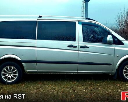 Серый Мерседес Вито, объемом двигателя 2.1 л и пробегом 250 тыс. км за 5900 $, фото 3 на Automoto.ua