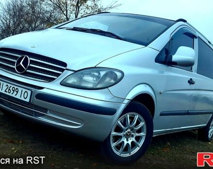 Серый Мерседес Вито, объемом двигателя 2.1 л и пробегом 250 тыс. км за 5900 $, фото 1 на Automoto.ua