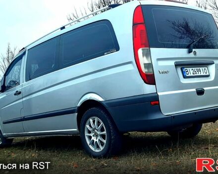 Серый Мерседес Вито, объемом двигателя 2.1 л и пробегом 250 тыс. км за 5900 $, фото 2 на Automoto.ua