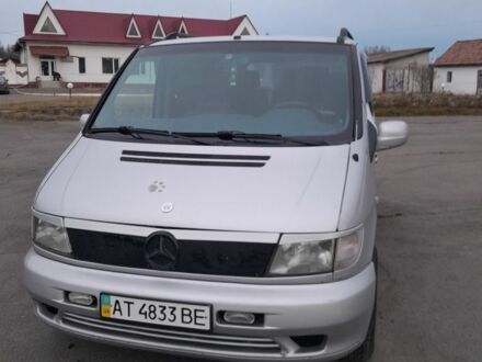 Мерседес Віто 2000 у Івано-Франківську на Automoto.ua Сірий Мерседес Віто, об'ємом двигуна 2.2 л та пробігом 315 тис. км за 5400 $, фото 1 на Automoto.ua