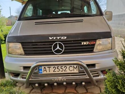 Мерседес Віто 2001 у Долине на Automoto.ua Сірий Мерседес Віто, об'ємом двигуна 2.15 л та пробігом 517 тис. км за 4000 $, фото 1 на Automoto.ua