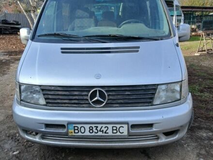 Серый Мерседес Вито, объемом двигателя 2.2 л и пробегом 331 тыс. км за 2000 $, фото 1 на Automoto.ua