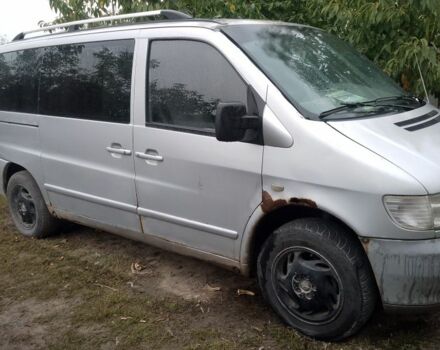 Серый Мерседес Вито, объемом двигателя 2.1 л и пробегом 287 тыс. км за 2200 $, фото 1 на Automoto.ua