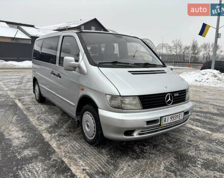 Серый Мерседес Вито, объемом двигателя 2.15 л и пробегом 236 тыс. км за 4950 $, фото 1 на Automoto.ua