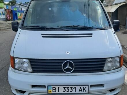 Мерседес Віто 2002 у Полтаві на Automoto.ua Сірий Мерседес Віто, об'ємом двигуна 2.1 л та пробігом 312 тис. км за 4700 $, фото 1 на Automoto.ua