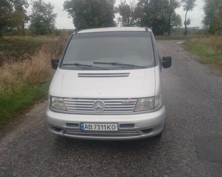 Серый Мерседес Вито, объемом двигателя 2.2 л и пробегом 250 тыс. км за 3800 $, фото 1 на Automoto.ua