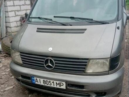 Сірий Мерседес Віто, об'ємом двигуна 2.1 л та пробігом 300 тис. км за 5000 $, фото 1 на Automoto.ua