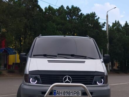 Мерседес Віто 2003 у Краматорске на Automoto.ua Сірий Мерседес Віто, об'ємом двигуна 2.1 л та пробігом 505 тис. км за 6500 $, фото 1 на Automoto.ua