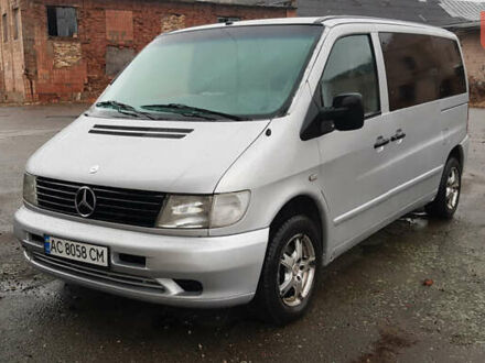 Сірий Мерседес Віто, об'ємом двигуна 2.15 л та пробігом 388 тис. км за 5200 $, фото 1 на Automoto.ua