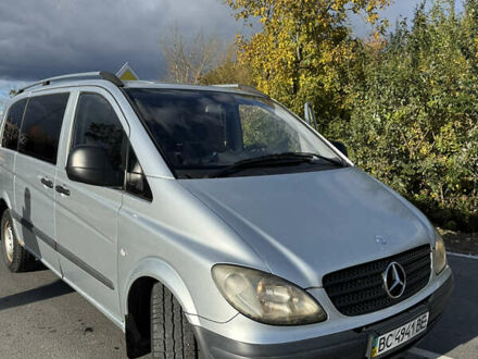 Мерседес Віто 2004 у Львові на Automoto.ua Сірий Мерседес Віто, об'ємом двигуна 2.15 л та пробігом 329 тис. км за 5700 $, фото 1 на Automoto.ua