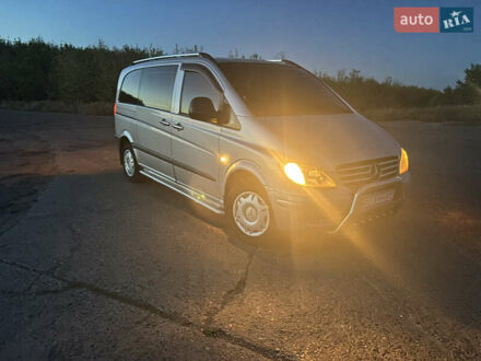 Серый Мерседес Вито, объемом двигателя 2.15 л и пробегом 400 тыс. км за 6700 $, фото 1 на Automoto.ua