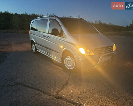 Сірий Мерседес Віто, об'ємом двигуна 2.15 л та пробігом 400 тис. км за 6700 $, фото 1 на Automoto.ua