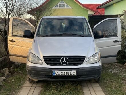 Серый Мерседес Вито, объемом двигателя 2.1 л и пробегом 1 тыс. км за 6000 $, фото 1 на Automoto.ua