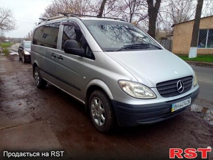 Серый Мерседес Вито, объемом двигателя 2.1 л и пробегом 320 тыс. км за 7800 $, фото 1 на Automoto.ua