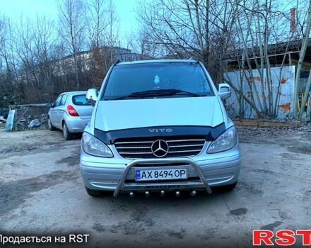 Серый Мерседес Вито, объемом двигателя 2.1 л и пробегом 300 тыс. км за 7500 $, фото 1 на Automoto.ua