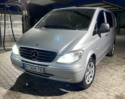 Серый Мерседес Вито, объемом двигателя 2.15 л и пробегом 215 тыс. км за 5300 $, фото 1 на Automoto.ua