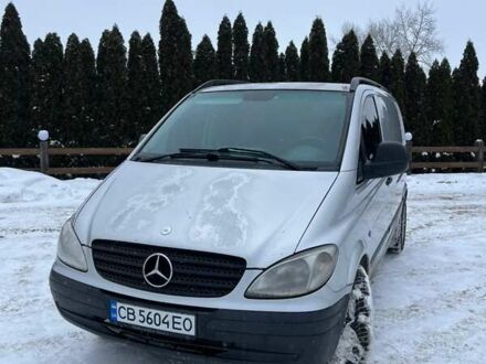 Серый Мерседес Вито, объемом двигателя 2.15 л и пробегом 414 тыс. км за 4200 $, фото 1 на Automoto.ua