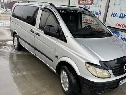 Серый Мерседес Вито, объемом двигателя 2.15 л и пробегом 430 тыс. км за 5000 $, фото 1 на Automoto.ua