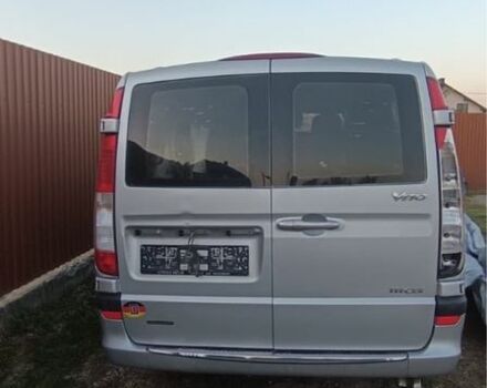 Серый Мерседес Вито, объемом двигателя 2.2 л и пробегом 220 тыс. км за 4086 $, фото 1 на Automoto.ua