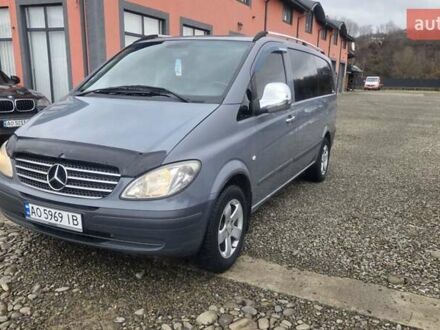 Серый Мерседес Вито, объемом двигателя 2.15 л и пробегом 370 тыс. км за 5850 $, фото 1 на Automoto.ua