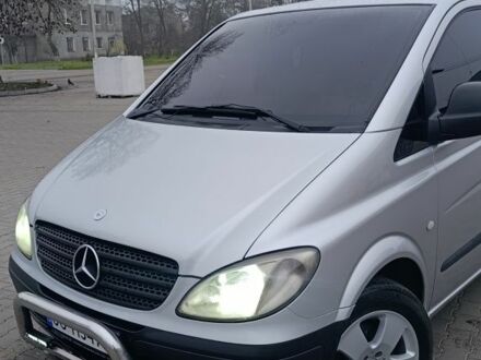 Серый Мерседес Вито, объемом двигателя 2.1 л и пробегом 380 тыс. км за 8200 $, фото 1 на Automoto.ua