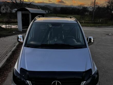 Серый Мерседес Вито, объемом двигателя 2.2 л и пробегом 337 тыс. км за 10200 $, фото 1 на Automoto.ua