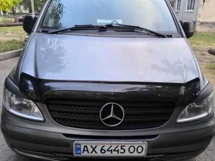 Серый Мерседес Вито, объемом двигателя 2.1 л и пробегом 306 тыс. км за 9300 $, фото 1 на Automoto.ua