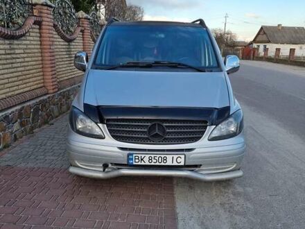 Серый Мерседес Вито, объемом двигателя 2.15 л и пробегом 500 тыс. км за 8800 $, фото 1 на Automoto.ua