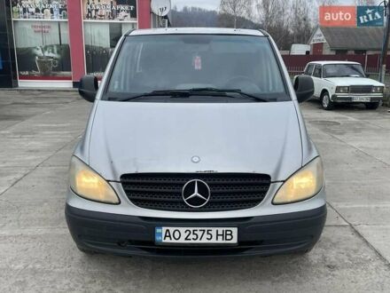 Серый Мерседес Вито, объемом двигателя 2.1 л и пробегом 400 тыс. км за 7350 $, фото 1 на Automoto.ua