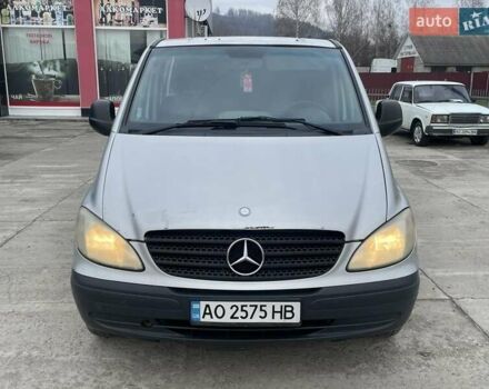 Серый Мерседес Вито, объемом двигателя 2.1 л и пробегом 400 тыс. км за 7350 $, фото 1 на Automoto.ua