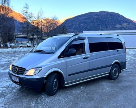 Серый Мерседес Вито, объемом двигателя 2.1 л и пробегом 488 тыс. км за 6900 $, фото 1 на Automoto.ua