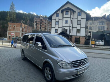 Серый Мерседес Вито, объемом двигателя 2.2 л и пробегом 394 тыс. км за 11200 $, фото 1 на Automoto.ua