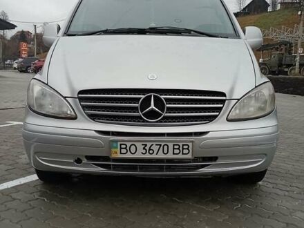 Серый Мерседес Вито, объемом двигателя 2.99 л и пробегом 496 тыс. км за 10000 $, фото 1 на Automoto.ua