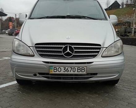 Серый Мерседес Вито, объемом двигателя 2.99 л и пробегом 496 тыс. км за 10000 $, фото 1 на Automoto.ua