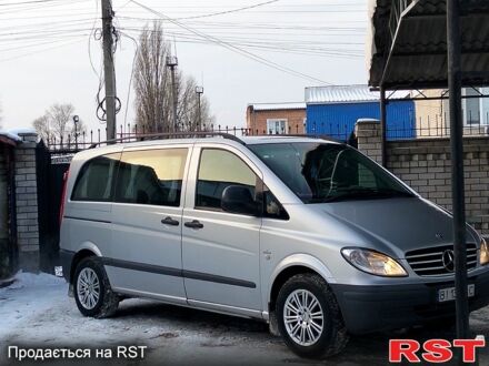 Серый Мерседес Вито, объемом двигателя 2.1 л и пробегом 27000 тыс. км за 10500 $, фото 1 на Automoto.ua