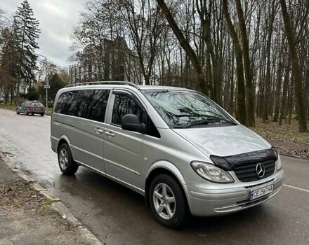 Серый Мерседес Вито, объемом двигателя 2.2 л и пробегом 340 тыс. км за 8999 $, фото 1 на Automoto.ua