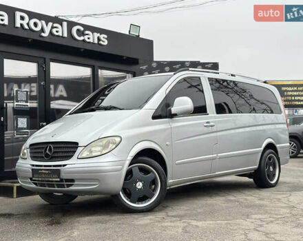 Серый Мерседес Вито, объемом двигателя 2.15 л и пробегом 280 тыс. км за 10999 $, фото 1 на Automoto.ua