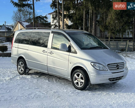 Серый Мерседес Вито, объемом двигателя 2.2 л и пробегом 430 тыс. км за 8750 $, фото 1 на Automoto.ua