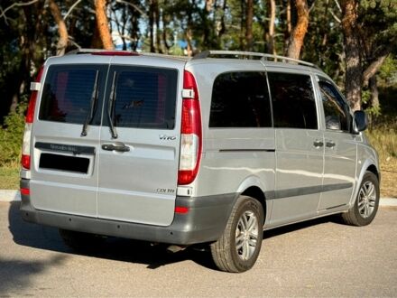 Серый Мерседес Вито, объемом двигателя 2.2 л и пробегом 285 тыс. км за 10900 $, фото 1 на Automoto.ua