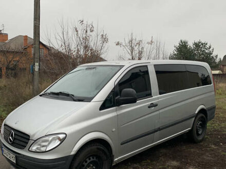 Серый Мерседес Вито, объемом двигателя 2.15 л и пробегом 464 тыс. км за 8900 $, фото 1 на Automoto.ua