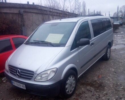 Серый Мерседес Вито, объемом двигателя 2.2 л и пробегом 420 тыс. км за 8500 $, фото 1 на Automoto.ua
