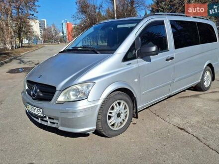Серый Мерседес Вито, объемом двигателя 2.14 л и пробегом 334 тыс. км за 13500 $, фото 1 на Automoto.ua