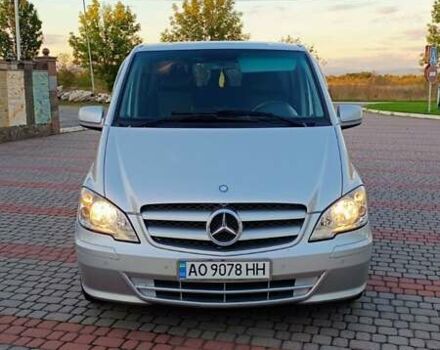 Серый Мерседес Вито, объемом двигателя 2.14 л и пробегом 283 тыс. км за 14500 $, фото 1 на Automoto.ua