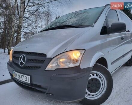 Серый Мерседес Вито, объемом двигателя 2.14 л и пробегом 201 тыс. км за 12800 $, фото 1 на Automoto.ua