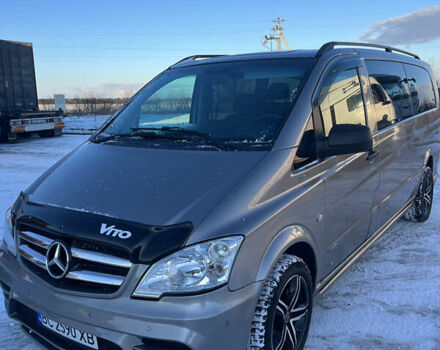 Серый Мерседес Вито, объемом двигателя 2.14 л и пробегом 360 тыс. км за 14200 $, фото 1 на Automoto.ua