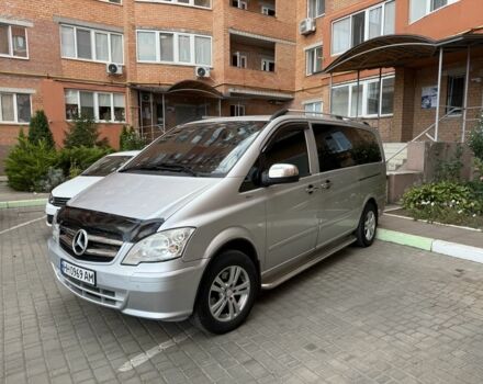 Серый Мерседес Вито, объемом двигателя 2.2 л и пробегом 380 тыс. км за 15000 $, фото 1 на Automoto.ua