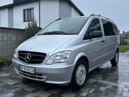 Серый Мерседес Вито, объемом двигателя 2.14 л и пробегом 335 тыс. км за 13300 $, фото 1 на Automoto.ua